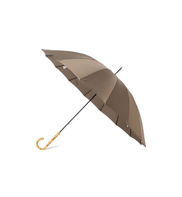 Ray BEAMS 「ソリッド バンブー 傘　　長傘 紫外線対策 UVカット 日傘 雨 レイングッズ」|傘|