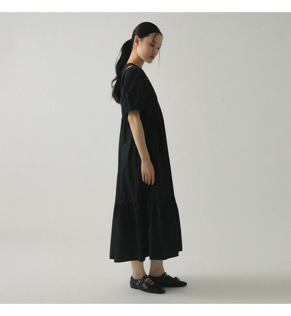 Ray BEAMS 「ショルダー スリット ワンピース」|ワンピース|