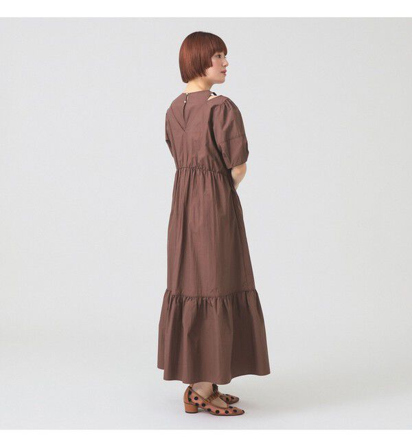 Ray BEAMS 「ショルダー スリット ワンピース」|ワンピース|