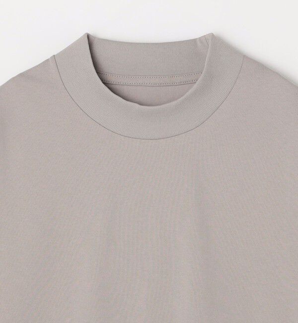 SHIPS any「SHIPS any:〈接触冷感/遮熱/UVカット機能等〉サマーファンクション モックネック Tシャツ 26SS◆」|Tシャツ・カットソー|