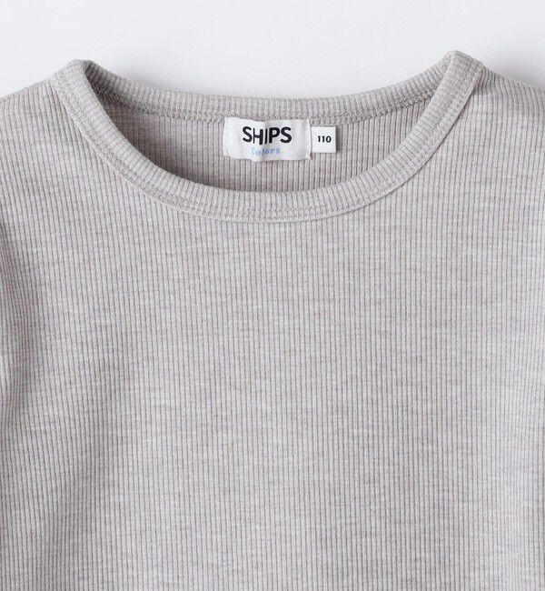 SHIPS Colors 「SHIPS Colors:90～140cm / パフショルダー ロングスリーブ トップス◇」|Tシャツ・カットソー|