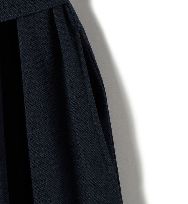 SHIPS for women「LACOSTE:〈洗濯機可能〉スキッパー ポロ マキシ ワンピース」|ワンピース|