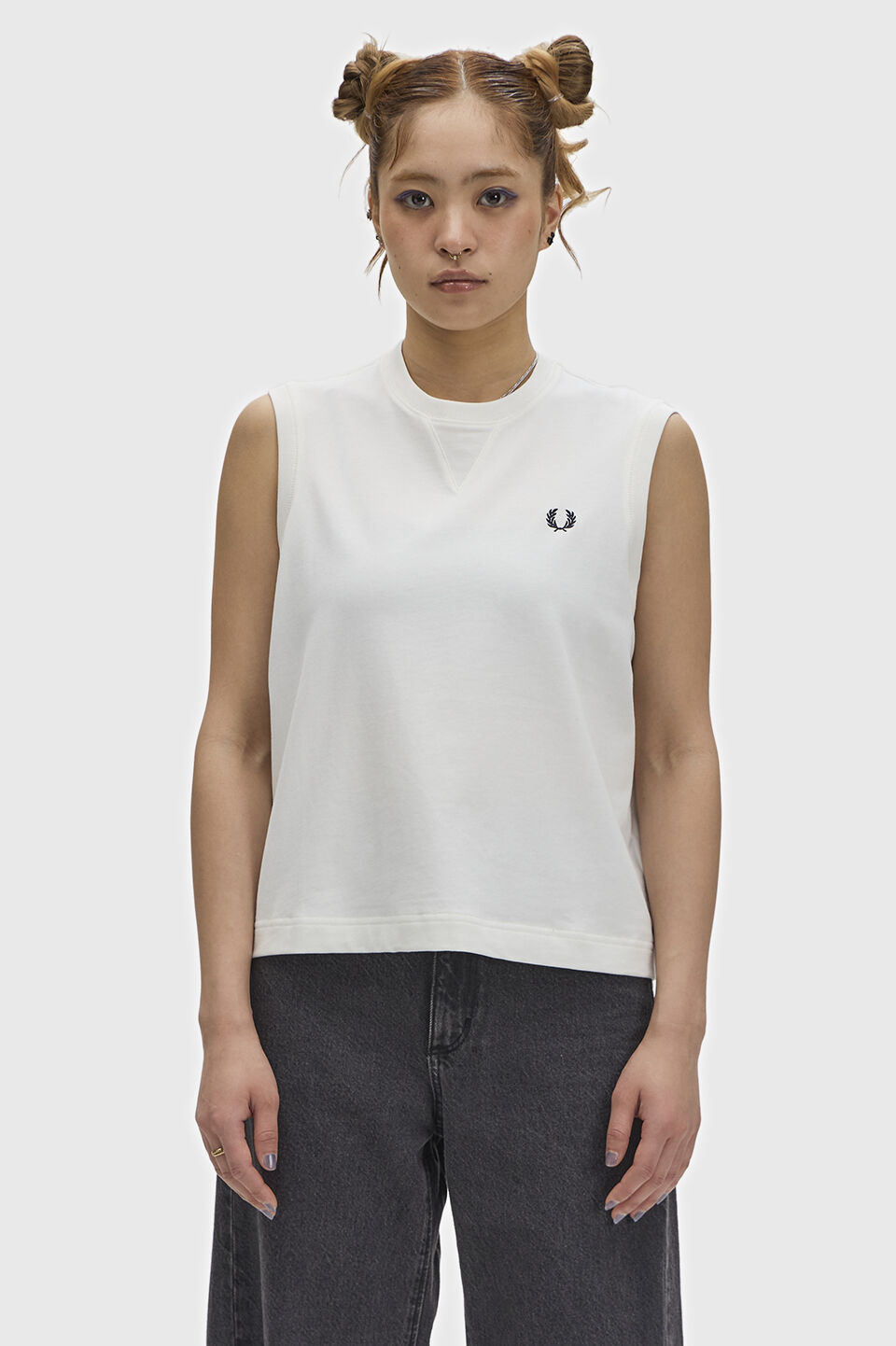 FRED PERRY 「Peached Jersey Tank／ジャージタンクトップ」|Tシャツ・カットソー|