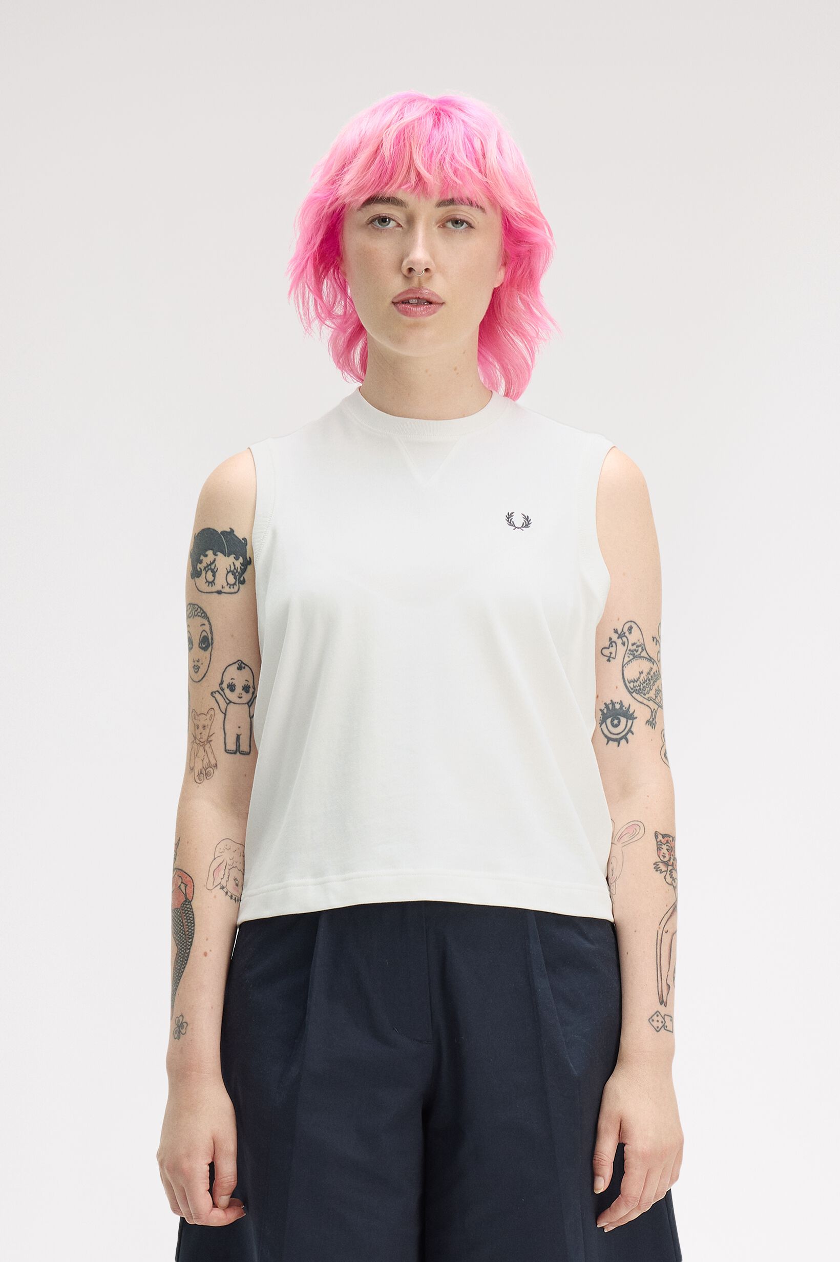 FRED PERRY 「Peached Jersey Tank／ジャージタンクトップ」|Tシャツ・カットソー|