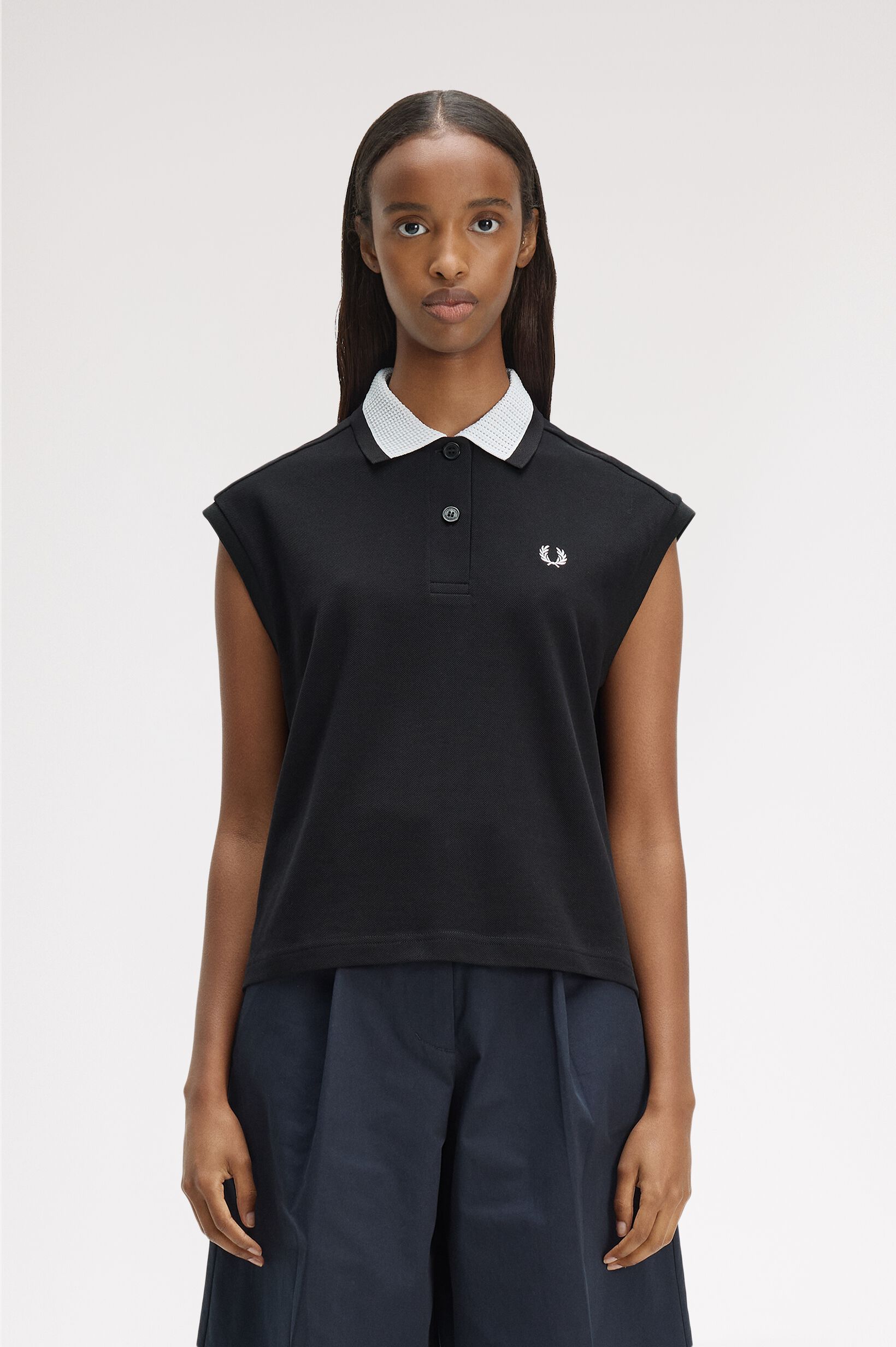 FRED PERRY 「Mesh Collar Polo Shirt／メッシュカラーポロシャツ」|ポロシャツ|