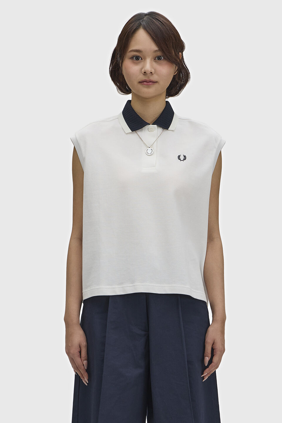 FRED PERRY 「Mesh Collar Polo Shirt／メッシュカラーポロシャツ」|ポロシャツ|