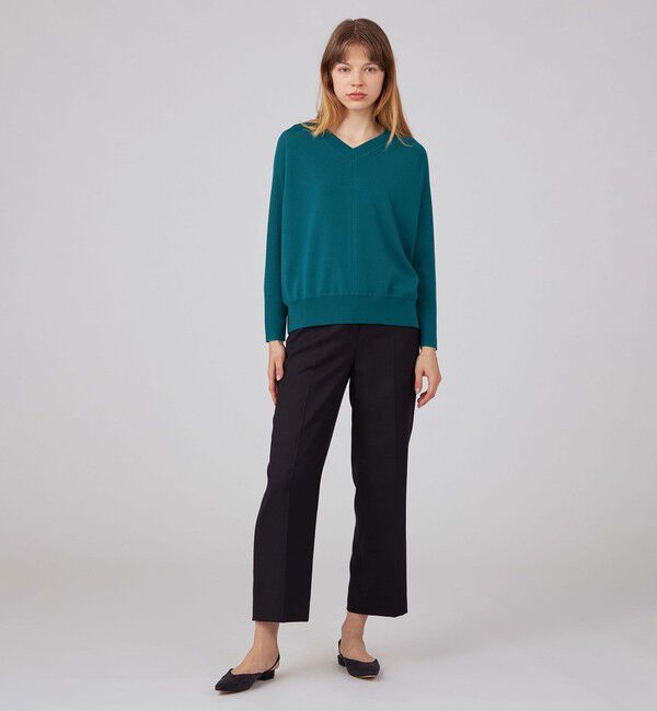 Ballsey「ライトカルゼ センタープレスストレートパンツ」|その他|