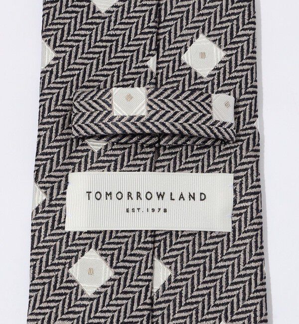TOMORROWLAND GOODS「TOMORROWLAND シルクジャガード 小紋柄ネクタイ」|ネクタイ・蝶ネクタイ|