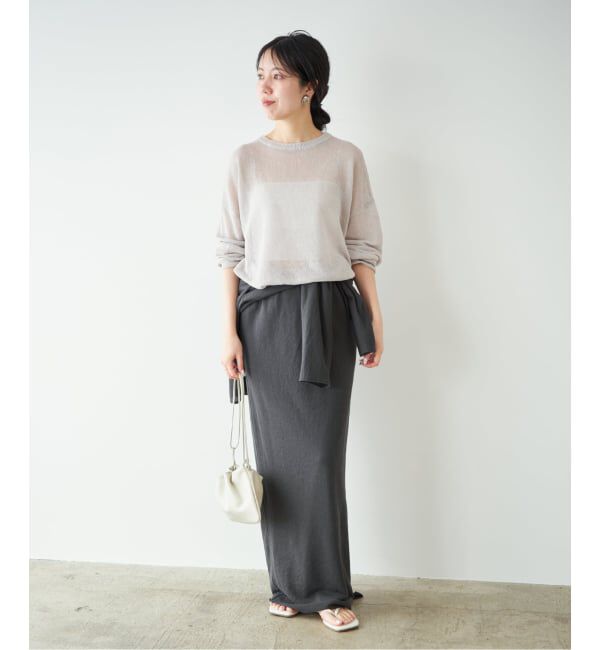 Plage「Sheer urake カーディガン」|カーディガン|
