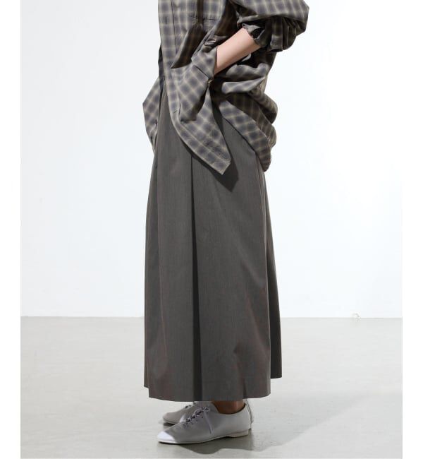IENA「《一部店舗限定》ウォッシャブルタックキュロットパンツ」|その他|