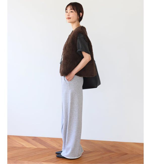 SLOBE IENA「《WEB限定カラーあり/追加予約》フェイクファーニットベスト」|ベスト・ジレ|