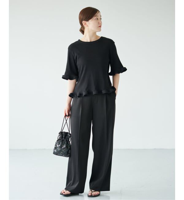IENA「オーガニックコットン WAVE Tシャツ」|Tシャツ・カットソー|