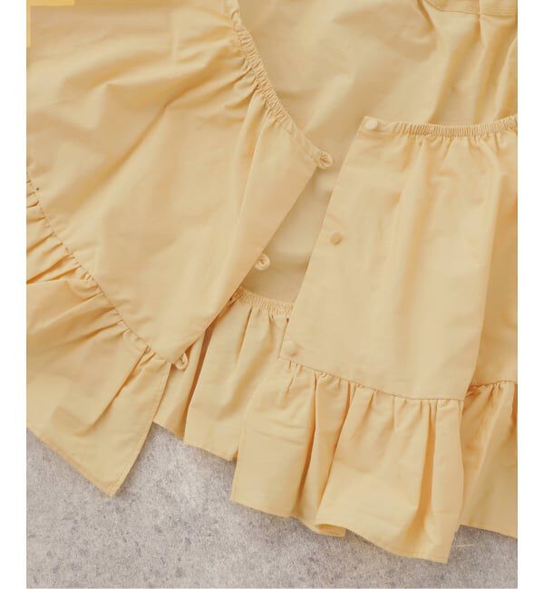IENA「ESTHE/エステ Babydoll Frill Hem Top ブラウス 162-3075A」|シャツ・ブラウス|