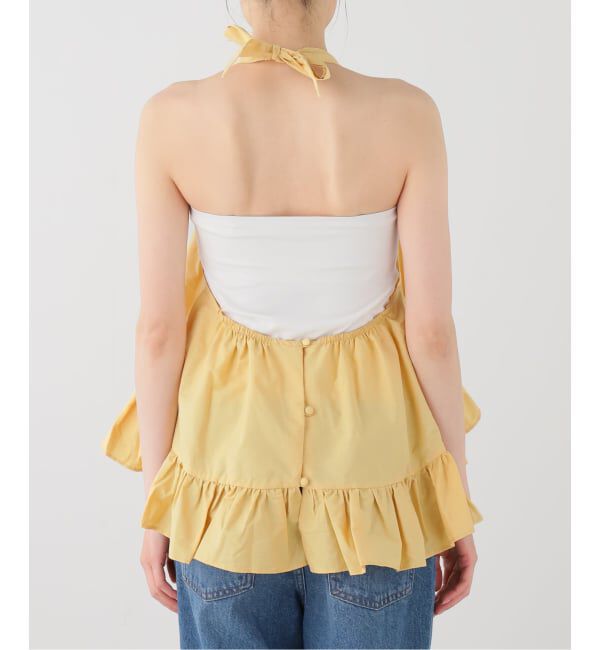 IENA「ESTHE/エステ Babydoll Frill Hem Top ブラウス 162-3075A」|シャツ・ブラウス|