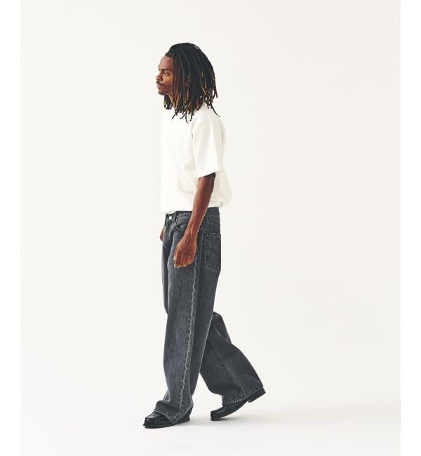 417 EDIFICE「Levi&rsquo;s(リーバイス) 別注 Baggy Wide Leg デニムパンツ（L30）」|デニム|