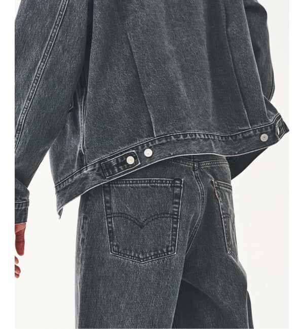 417 EDIFICE「Levi&rsquo;s(リーバイス) 別注 Baggy Wide Leg デニムパンツ（L30）」|デニム|