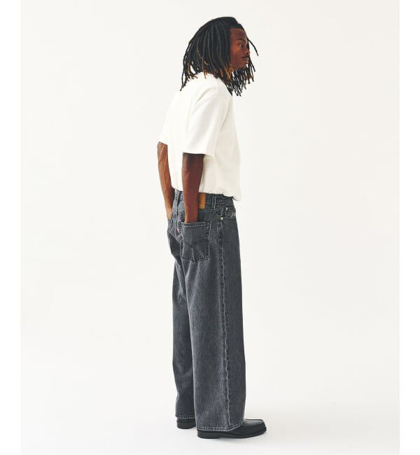 417 EDIFICE「Levi&rsquo;s(リーバイス) 別注 Baggy Wide Leg デニムパンツ（L28）」|デニム|