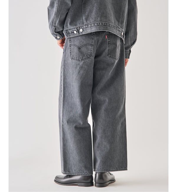 EDIFICE「《予約》Levi&rsquo;s(リーバイス) 別注 Baggy Wide Leg デニムパンツ（L28）」|デニム|