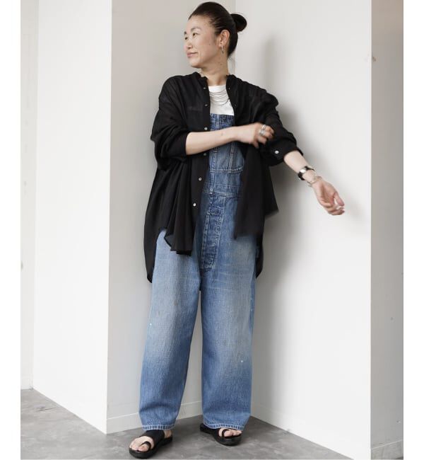 journal standard luxe「ハイツイストガーゼ ギャザーBIGシャツ」|シャツ・ブラウス|