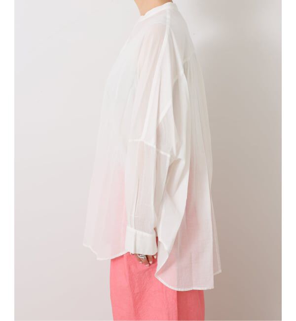 journal standard luxe「ハイツイストガーゼ ギャザーBIGシャツ」|シャツ・ブラウス|