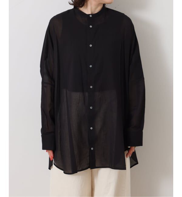 journal standard luxe「ハイツイストガーゼ ギャザーBIGシャツ」|シャツ・ブラウス|