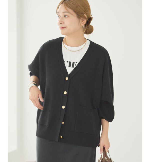 JOURNAL STANDARD「《WEB限定予約》ウォッシャブルTEXBRID Vネックカーディガン」|カーディガン|