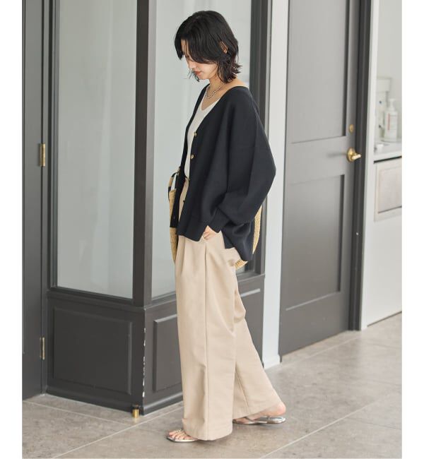 JOURNAL STANDARD「《WEB限定予約》ウォッシャブルTEXBRID Vネックカーディガン」|カーディガン|