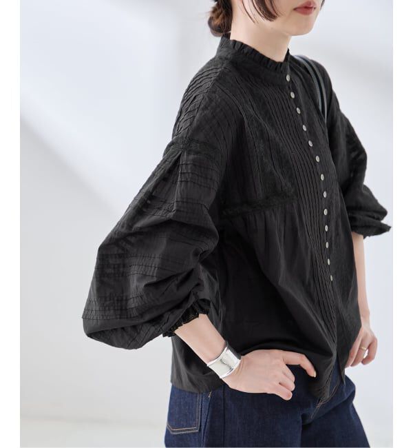journal standard L'essage「《予約》2WAYレースブラウス」|シャツ・ブラウス|