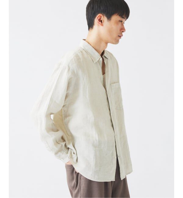 JOURNAL STANDARD relume「《予約》JAMES FABRIC / ジェームスファブリック ガーメントダイ リネンシャツ」|シャツ・ブラウス|
