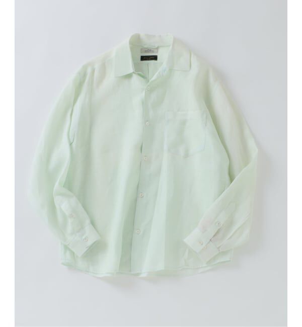 JOURNAL STANDARD relume「《予約》JAMES FABRIC / ジェームスファブリック ガーメントダイ リネンシャツ」|シャツ・ブラウス|