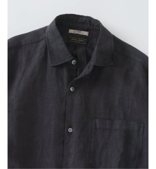JOURNAL STANDARD relume「《予約》JAMES FABRIC / ジェームスファブリック ガーメントダイ リネンシャツ」|シャツ・ブラウス|