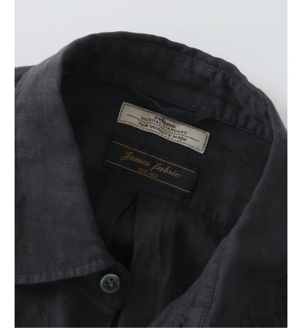 JOURNAL STANDARD relume「《予約》JAMES FABRIC / ジェームスファブリック ガーメントダイ リネンシャツ」|シャツ・ブラウス|