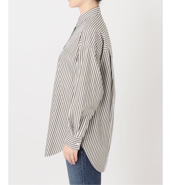 Spick and Span「《WEB限定カラー有り / 追加予約》50コットンオーバーシャツ」|シャツ・ブラウス|