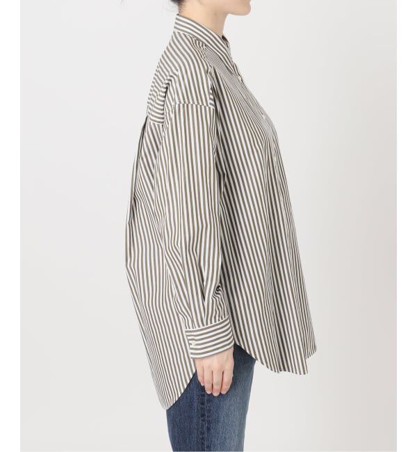 Spick and Span「《WEB限定カラー有り / 追加予約》50コットンオーバーシャツ」|シャツ・ブラウス|