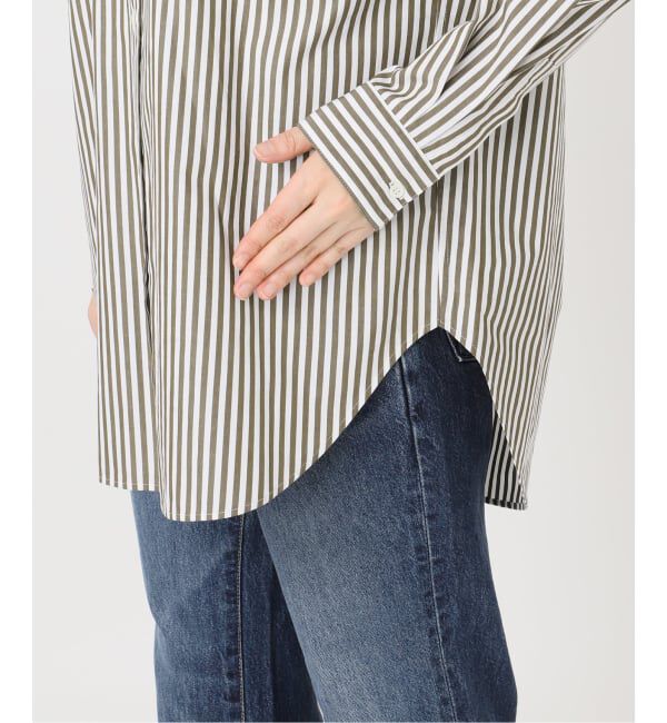 Spick and Span「《WEB限定カラー有り / 追加予約》50コットンオーバーシャツ」|シャツ・ブラウス|