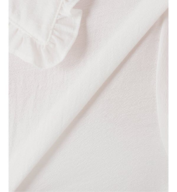 Spick and Span「《WEB限定 / 追加予約》フリルカラーブラウス」|シャツ・ブラウス|