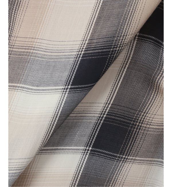 Spick and Span「《予約》PEチェックルーズシャツ」|シャツ・ブラウス|
