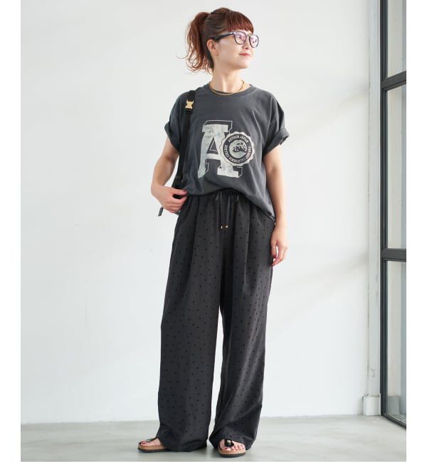 Spick and Span「《追加予約》フロッキードットイージーパンツ」|その他|