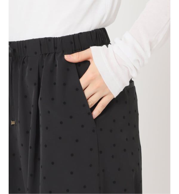 Spick and Span「《追加予約》フロッキードットイージーパンツ」|その他|