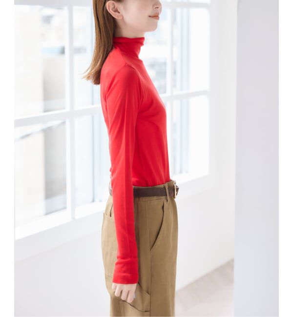 U by SPICK&SPAN「《予約》ウールミックスシアータートル」|Tシャツ・カットソー|