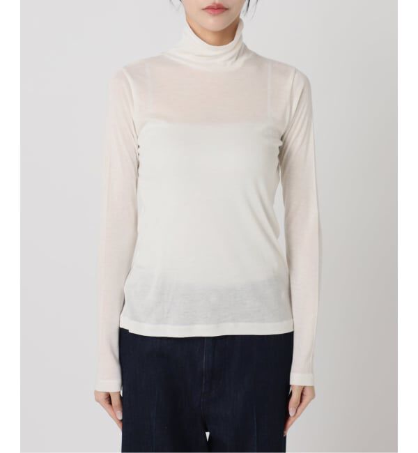 U by SPICK&SPAN「《予約》ウールミックスシアータートル」|Tシャツ・カットソー|