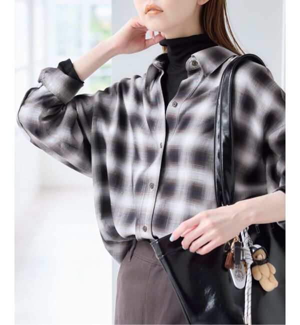 U by SPICK&SPAN「《予約》ウールミックスシアータートル」|Tシャツ・カットソー|