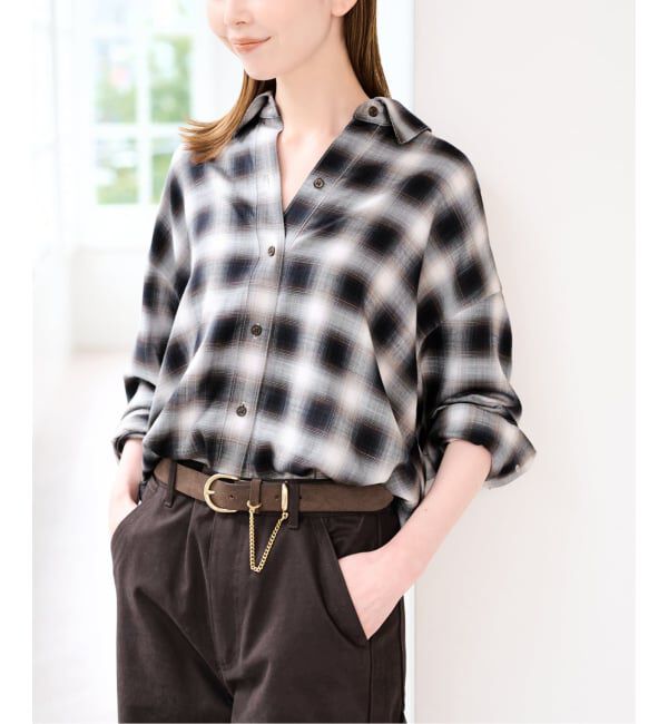 U by SPICK&SPAN「《予約》カシュクールシャツ」|シャツ・ブラウス|