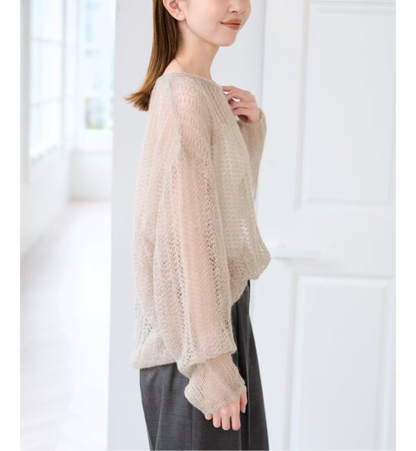 U by SPICK&SPAN「《予約》モヘヤブレンドニット」|ニット・セーター|