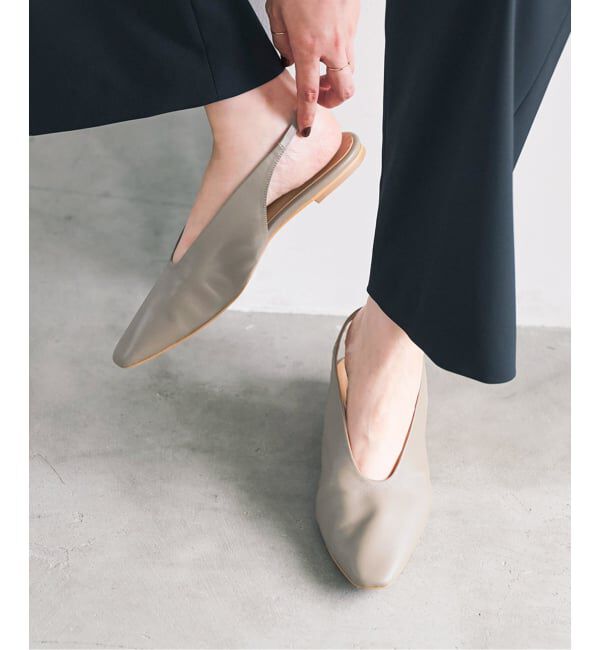 Spick and Span「《WEB限定カラー有り / 予約》Spick & Span スプリングバックフラット」|パンプス|