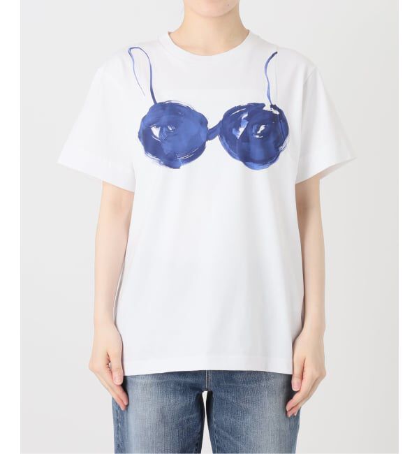 Glyph「《予約 / 一部店舗+WEB限定》Glyph Blue Bra Print Tee」|Tシャツ・カットソー|