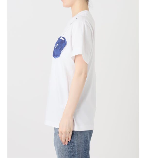 Glyph「《予約 / 一部店舗+WEB限定》Glyph Blue Bra Print Tee」|Tシャツ・カットソー|