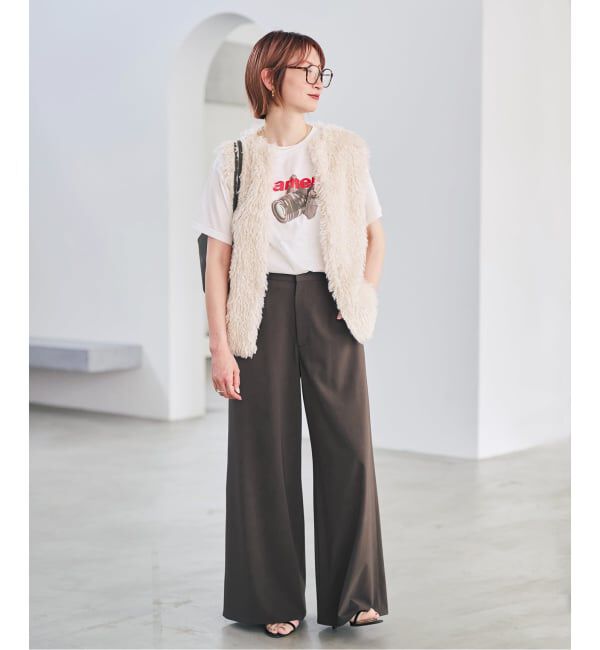 Spick and Span「《予約》フェイクファーベスト」|その他|