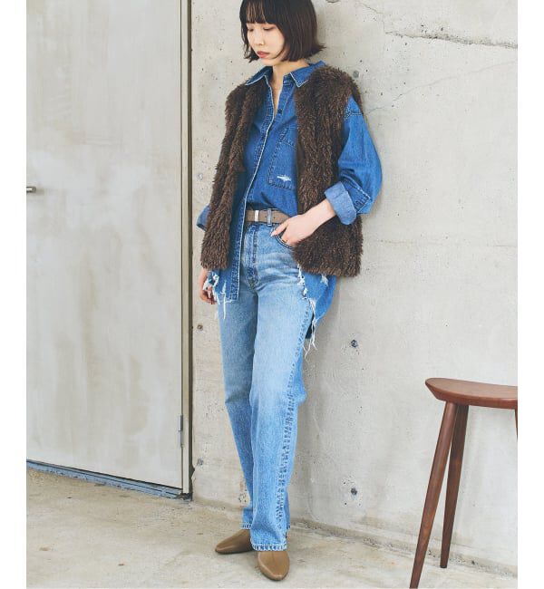 Spick and Span「《予約》フェイクファーベスト」|その他|