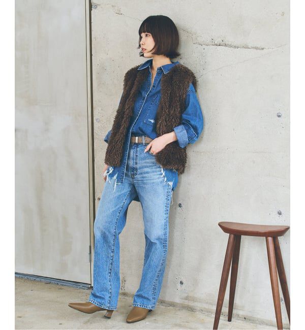 Spick and Span「《予約》フェイクファーベスト」|その他|